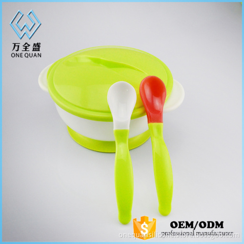 Newest matearial Eco-friendly PLA Anti-Overturn Kids Bowl with Cupula